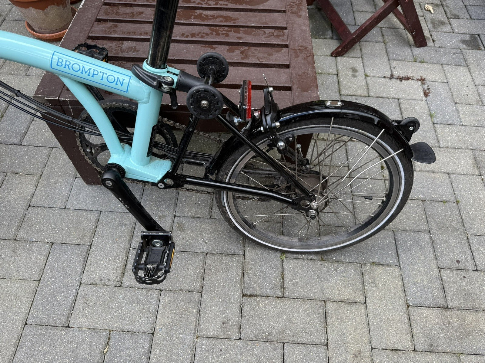 Brompton M6L E 6 Speed Mid Folding Bike