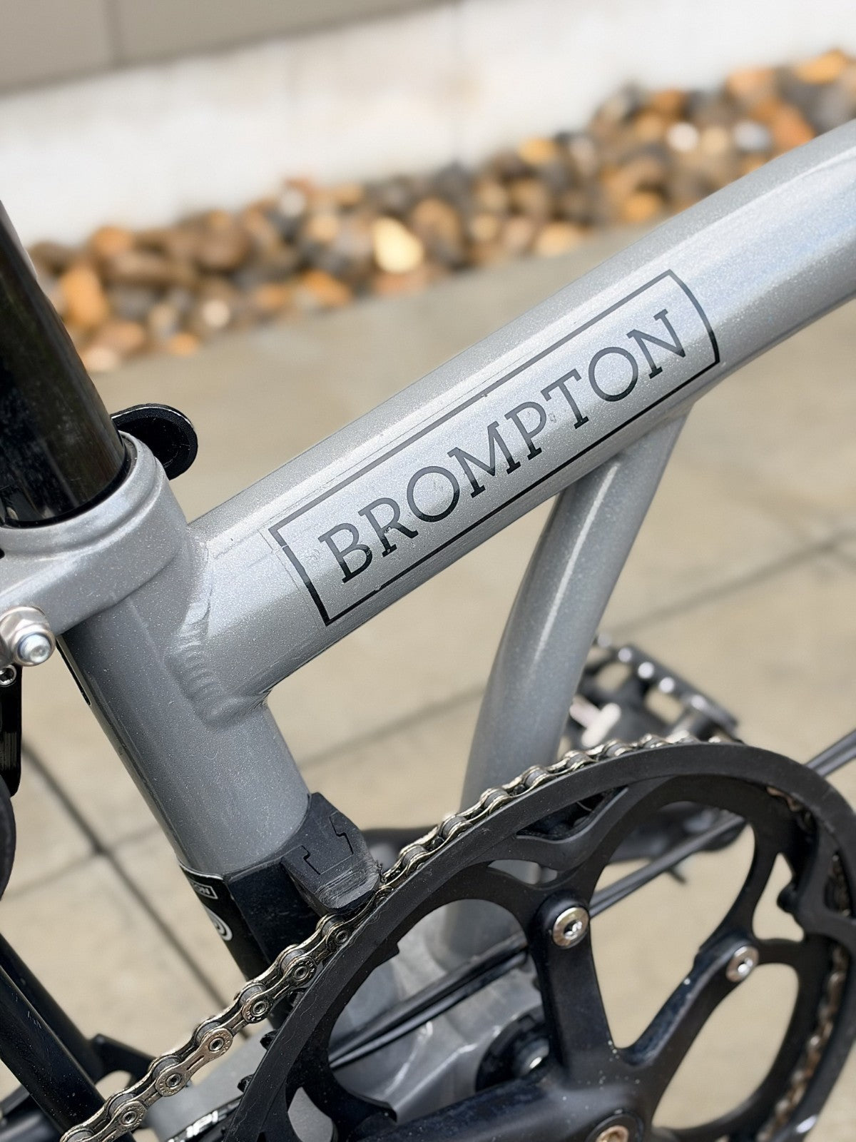 Brompton P line Titanium 4 Speed - RRP £2400