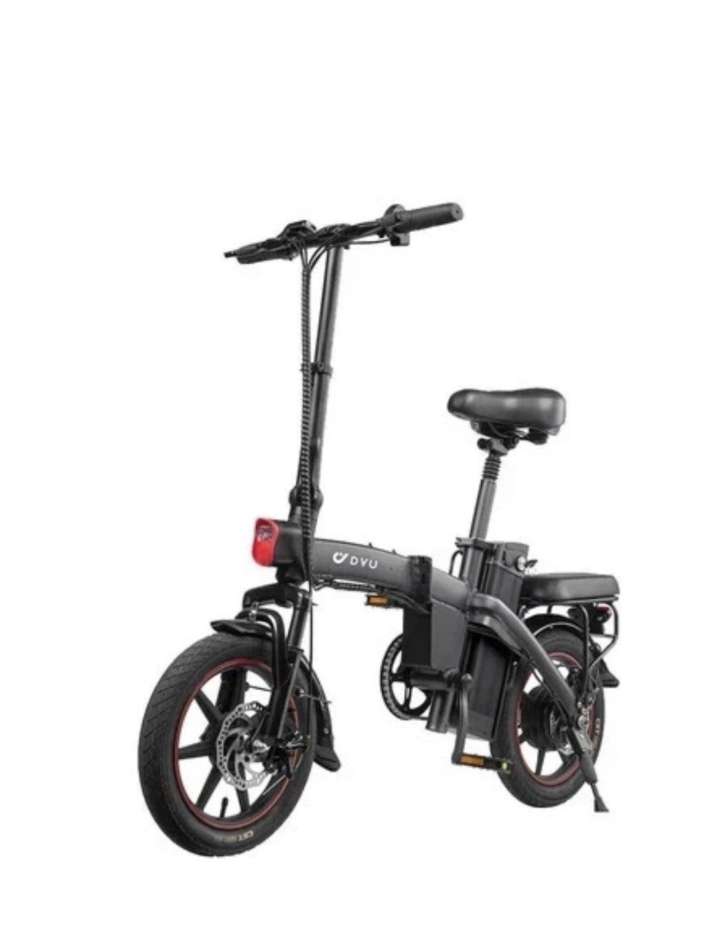DYU A5 14” ALUMINIUM ALLOY Folding BIKE PEDAL ASSIST 36v7.5AH LED DISPLAY 22.4kg