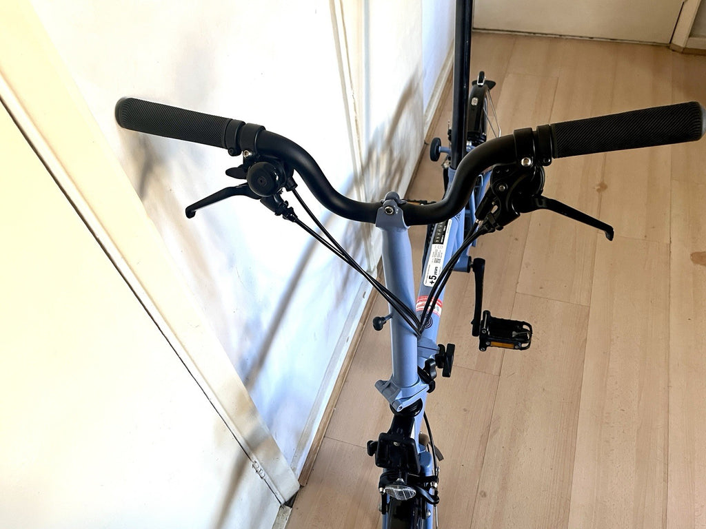 Brompton C Line Explore 2024 6-speed in Cloud Blue - Barely Used!