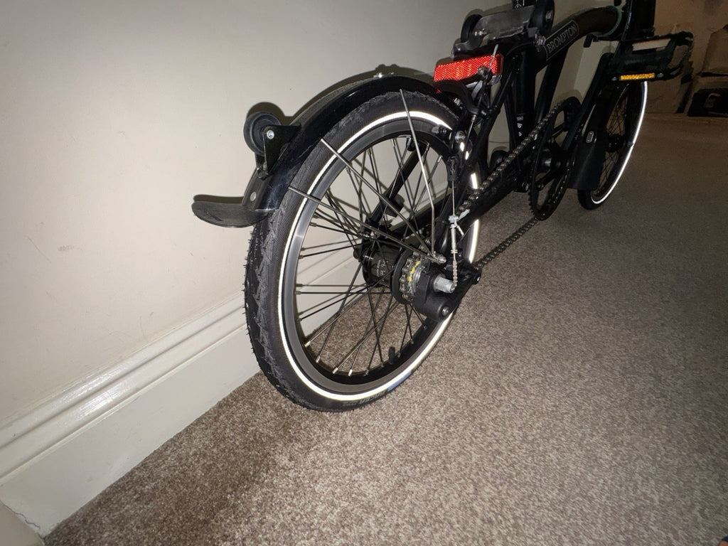 Bromton Black C Line Folding Bike 6 Gears Dynamo 2025