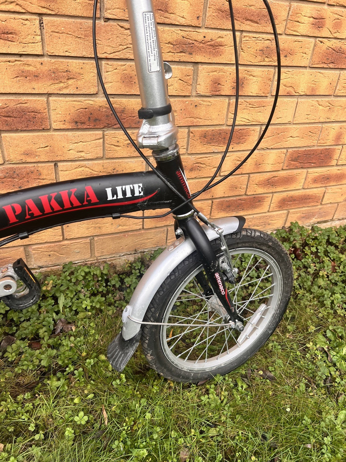 PAKKA LITE 20-inch Light weight Aluminium Folding Bike