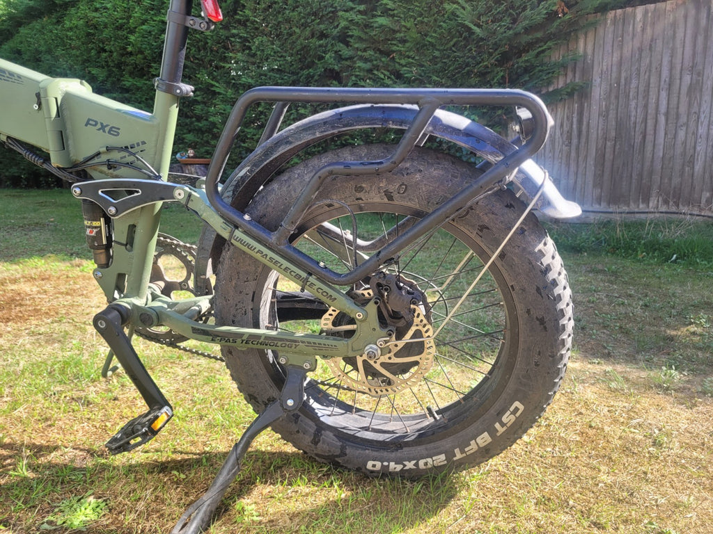 Paselec PX6 Folding Bike - Suspension, Charger, x2 Keys, Spare Motors