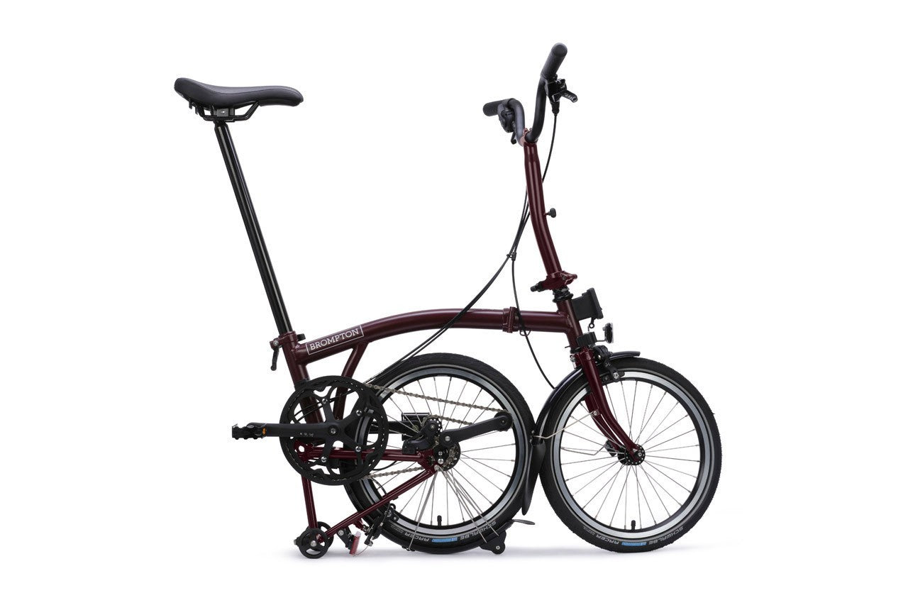 Brompton C line 4 Speed Plum Red Mid - M4L - RRP £1399 - World Delivery