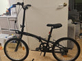 Decathlon Oxylane 100 Folding Commuter Bicycle Black