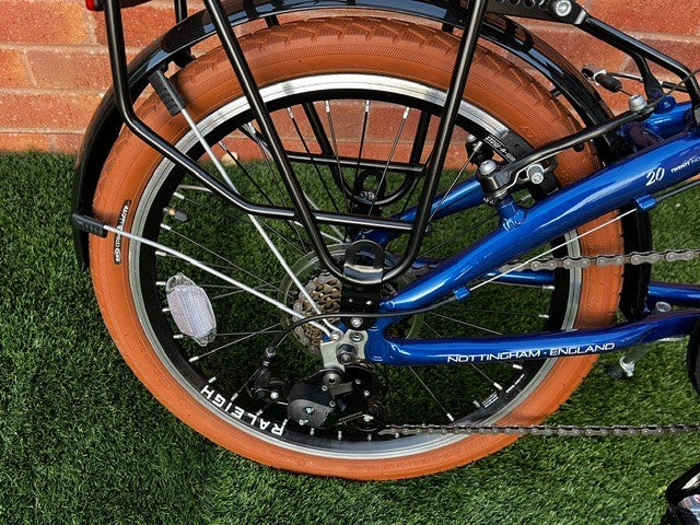 Raleigh stowaway folding bike