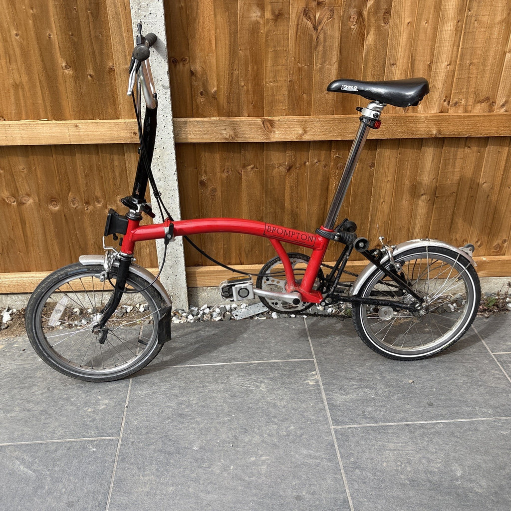 Vintage 3 Speed Brompton T3 Early 2000's Red / Black