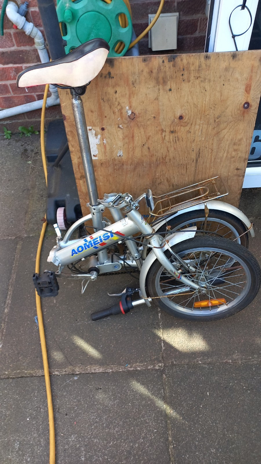 Aomeisi Folding Bike 5-Speed Suspension