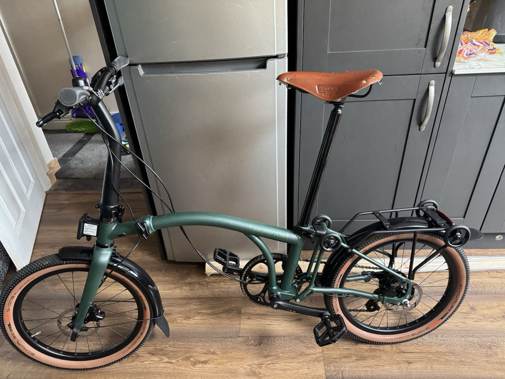 Brompton G Line 8-Speed Folding Bike Size Medium Forest Green