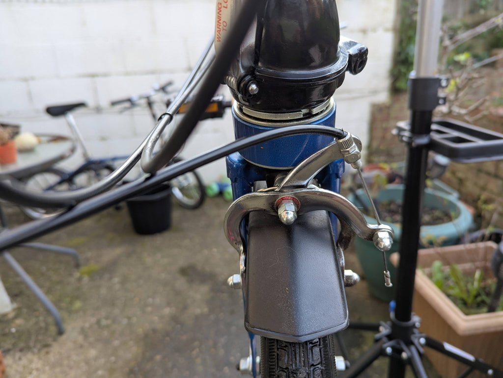 Vintage Dahon Classic III Folding Bike – 3-Speed Sturmey Archer (Blue)