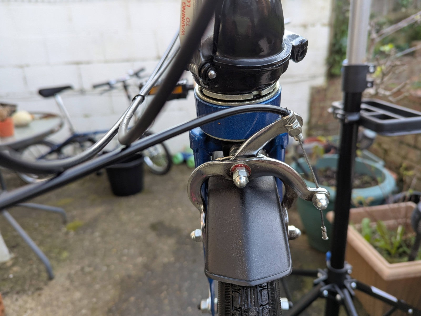 Vintage Dahon Classic III Folding Bike – 3-Speed Sturmey Archer (Blue)