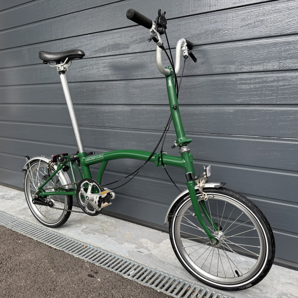 Brompton M3L 3 speed Racing Green   Superb Condition