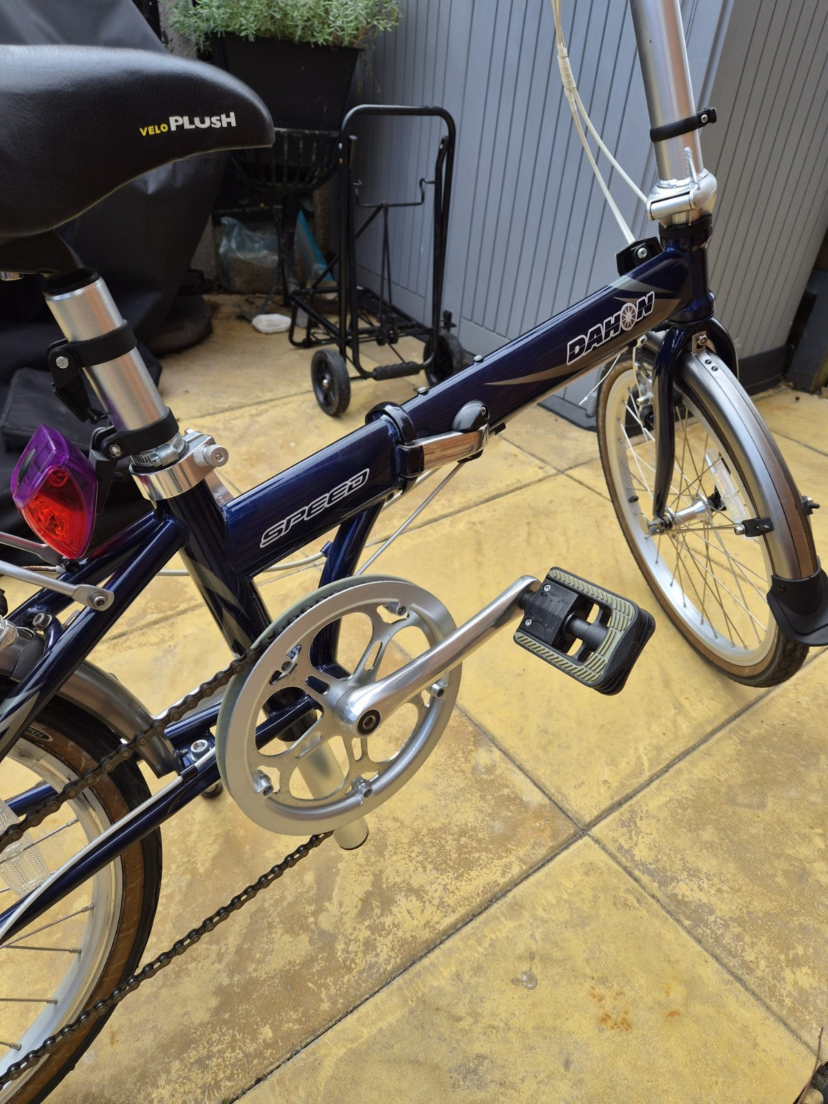 Dahon Speed D7 FOLDING / FOLDABLE BIKE BLUE