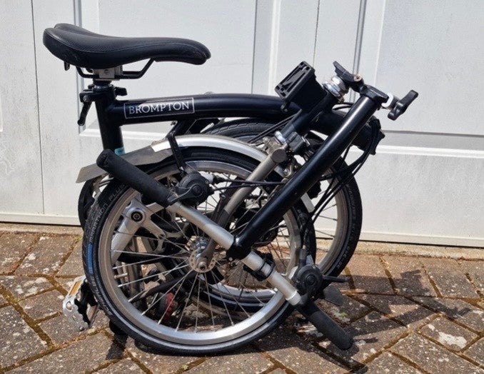 Brompton S6L  TI 17 Folding Bike Black