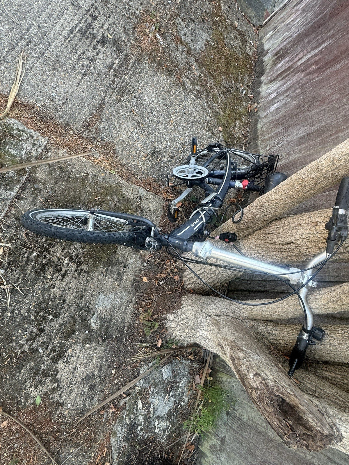 Orus folding bike used with extras pic up only very good condition, ready to use