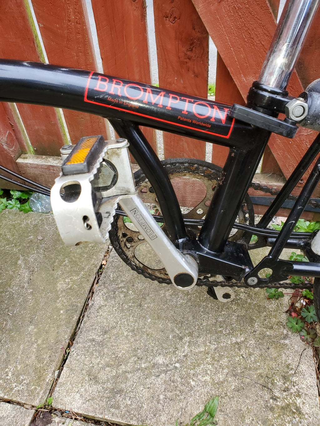 2 x Brompton Folding Bike 3 Speed Black Need service.