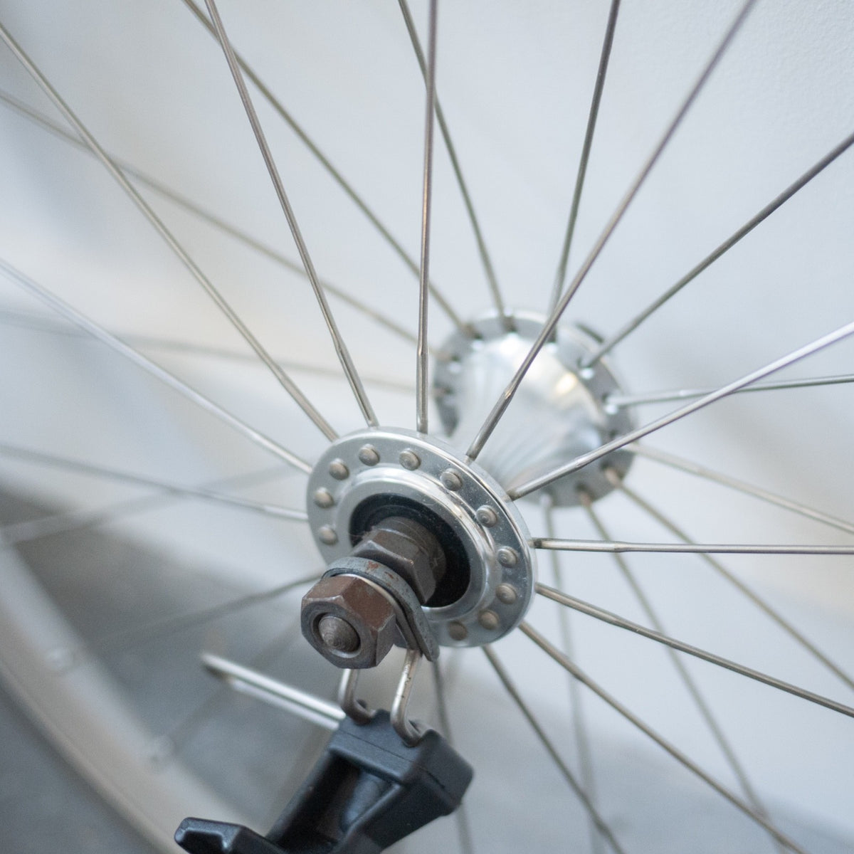 Brompton 2 Speed Front Wheel Rear Wheel Superlight Double Butted Silver  E Hook