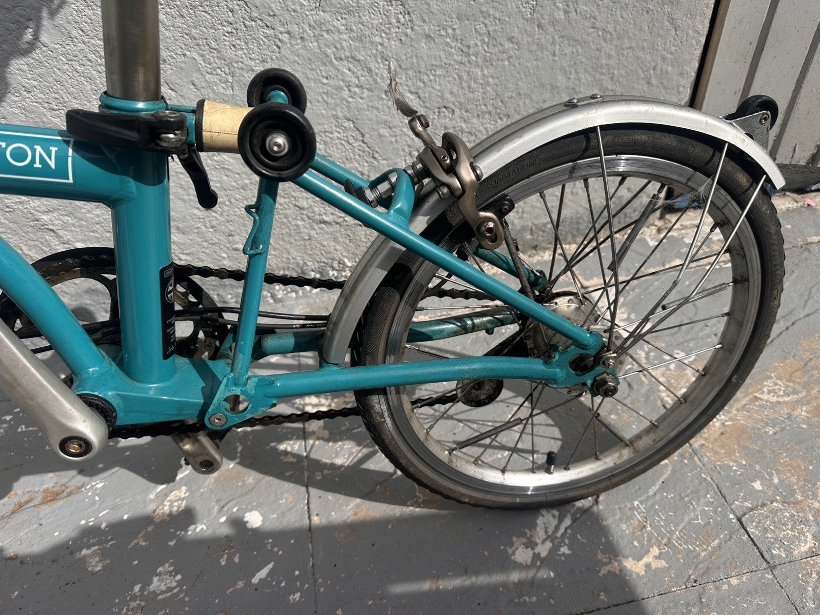 Brompton B75 16" Folding Bike - Blue