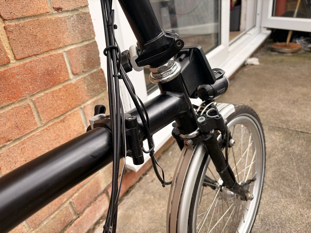 Brompton C Line Folding Bike 6-Speed matte black Good Condition