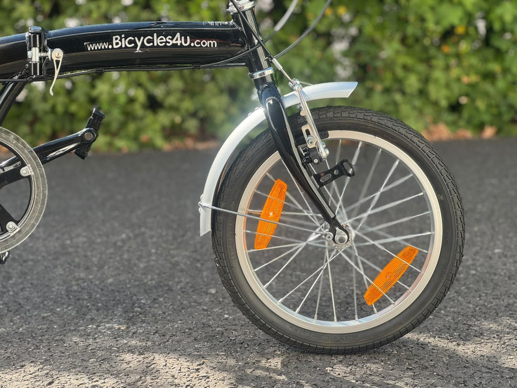 Unisex Folding Bike Black Good Condition
