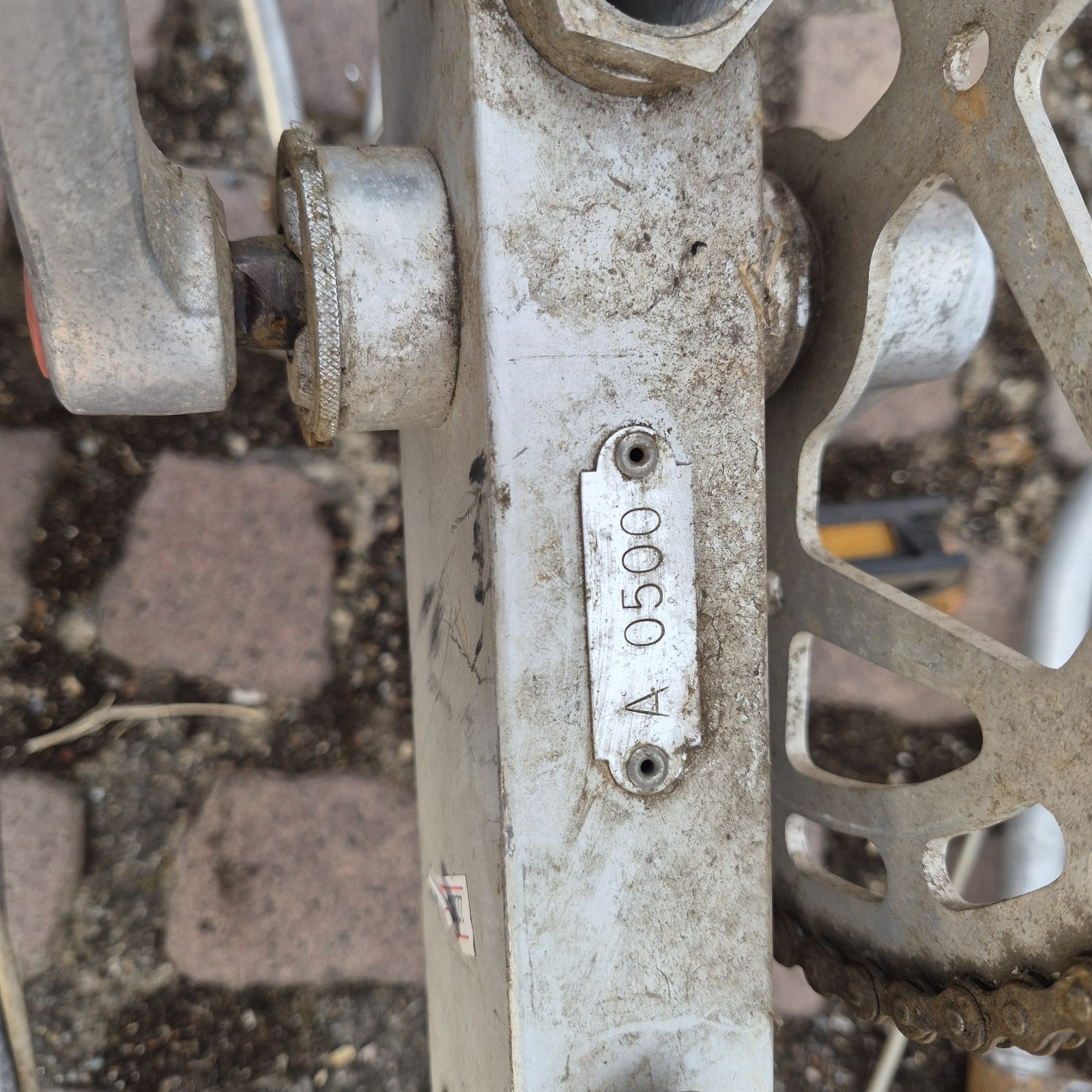 Vintage Bickerton Portable Single Speed Folding Bicycle