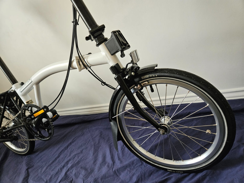 Brompton M6L - 6 Speed - C Line - Mid- White