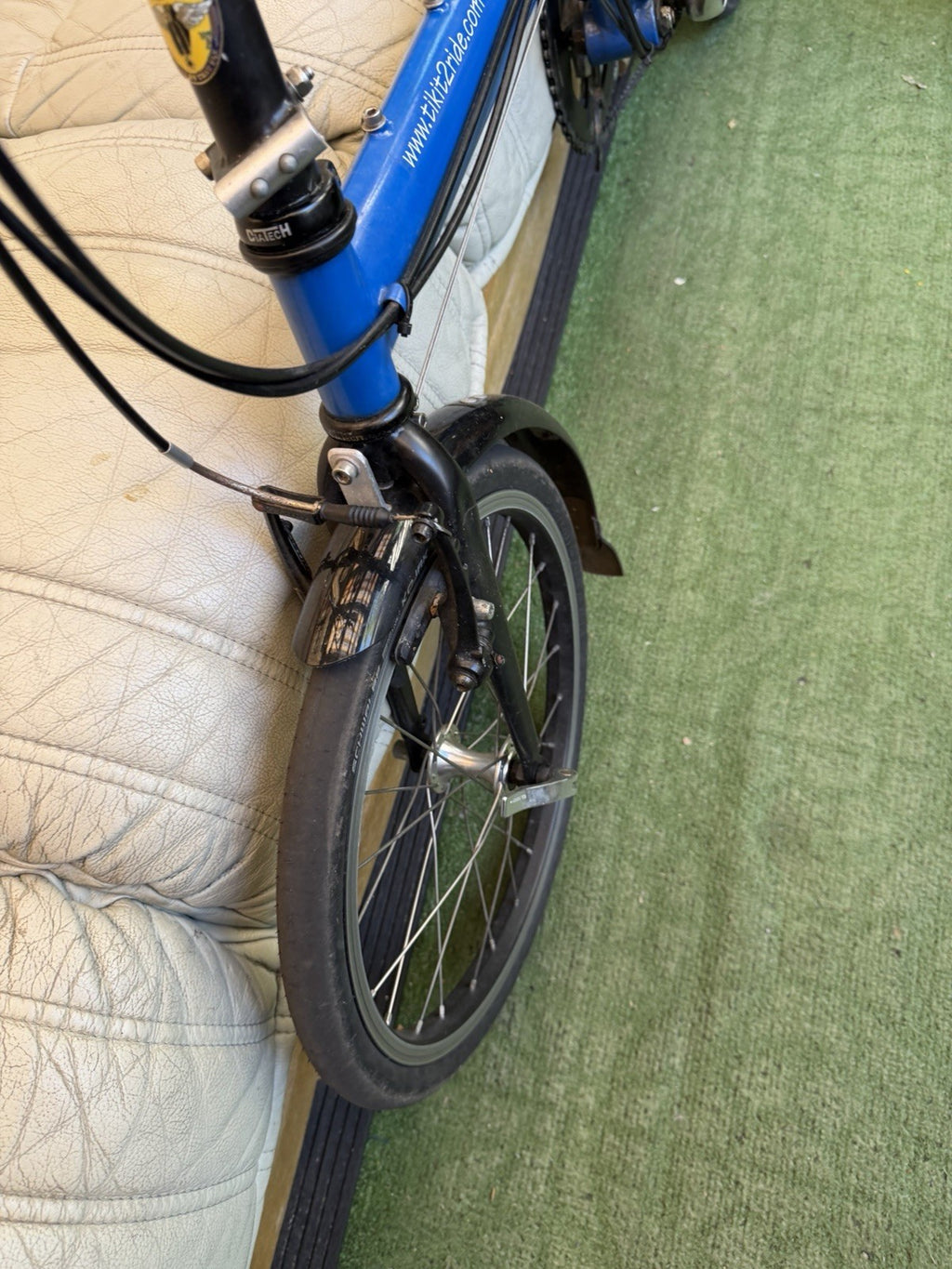 Mike Friday Folding Bike, 16 Inch Wheels