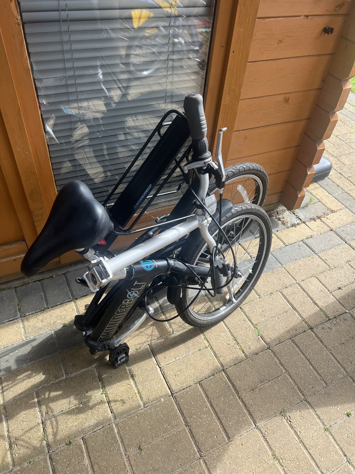 Al Carter Thunderbolt 20” Wheel Folding Bike, Aluminium Frame