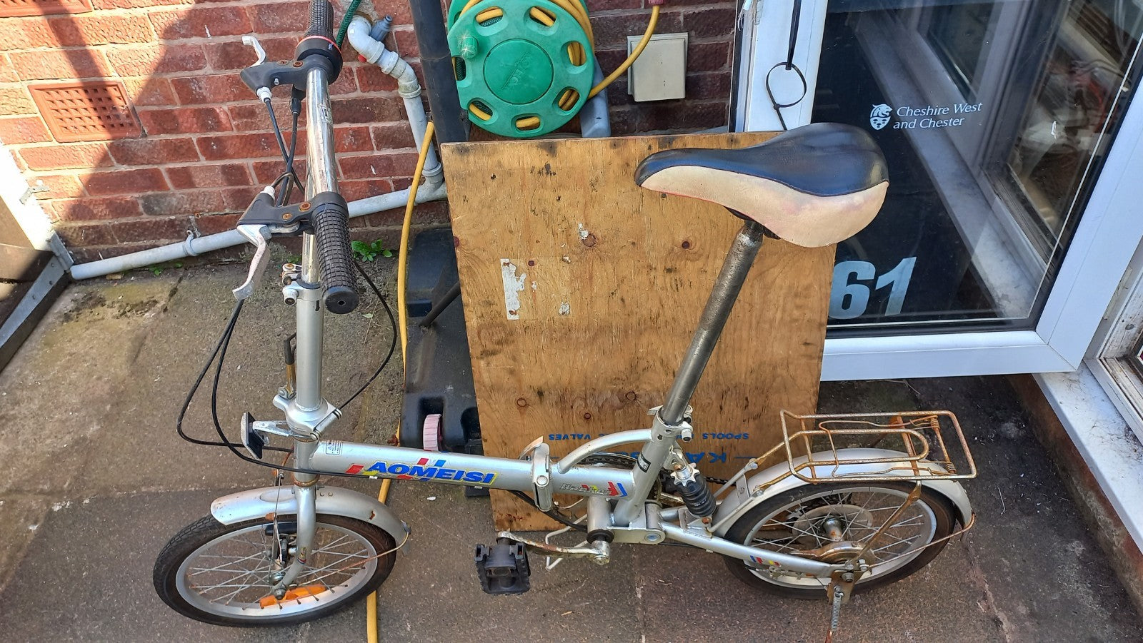 Aomeisi Folding Bike 5-Speed Suspension