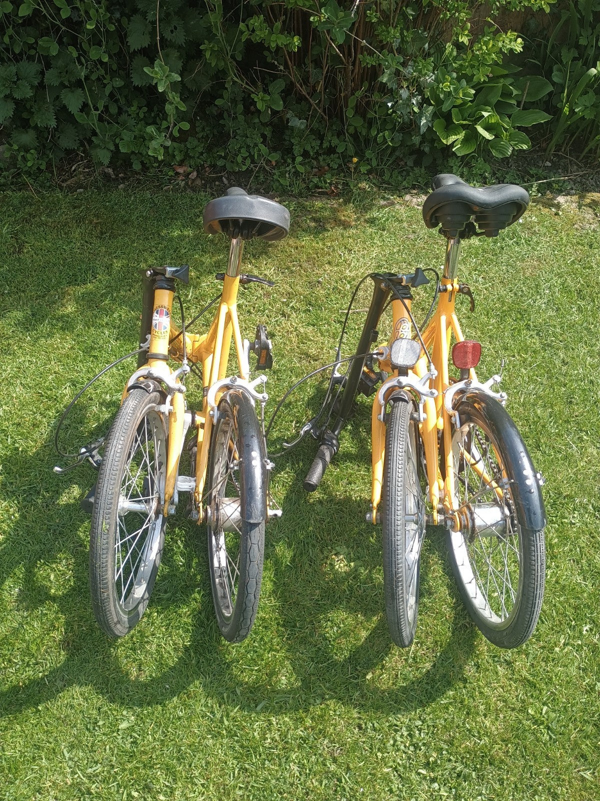 x2 Brilliant bycicles Micro folding bikes