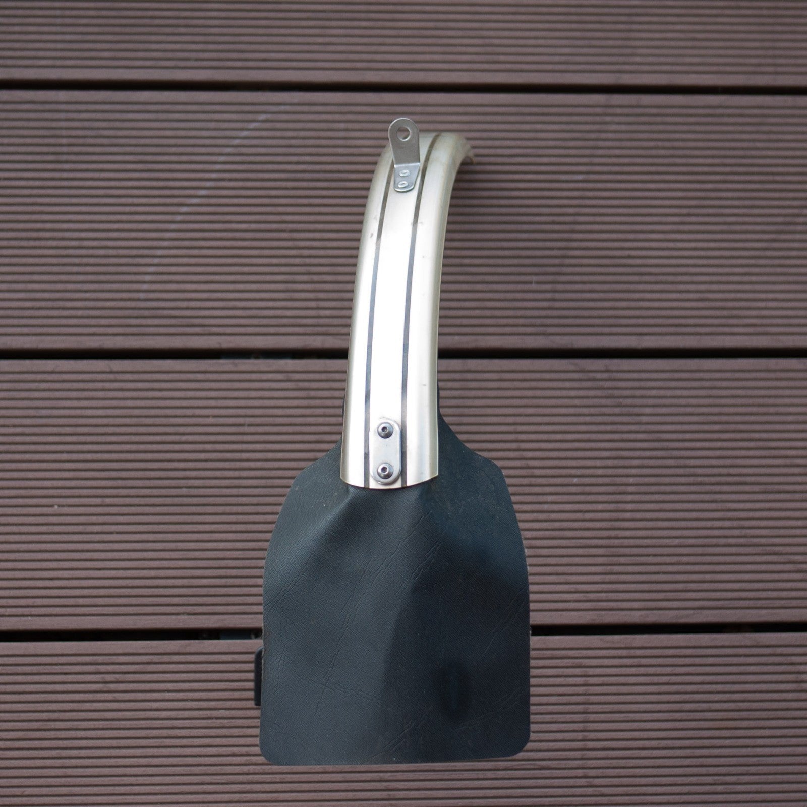 Brompton Folding Bike Front Mudguard - Silver with fixings  Free Postage