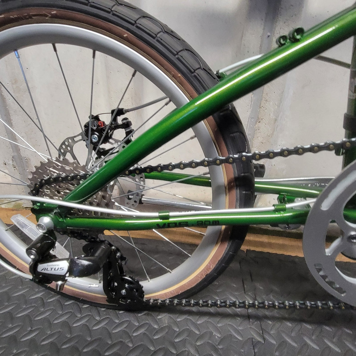 Rockbros VDS 20 Inch Folding Bike 8 Speed 11-32T Cassette Disc Brake