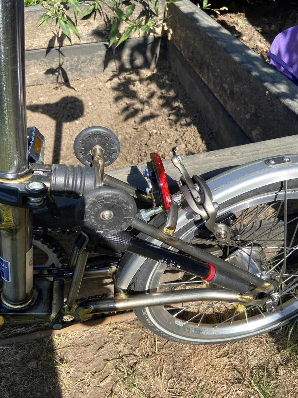 Brompton C Line 6 Speed - Raw Lacquer