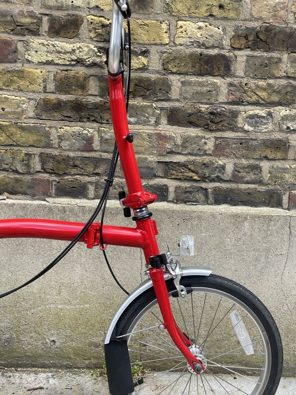 Brompton M3L Folding Bike 2004 - Red (NOS)