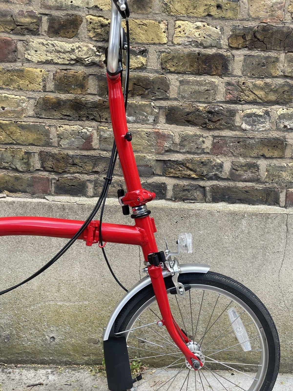 Brompton M3L Folding Bike 2004 - Red (NOS)