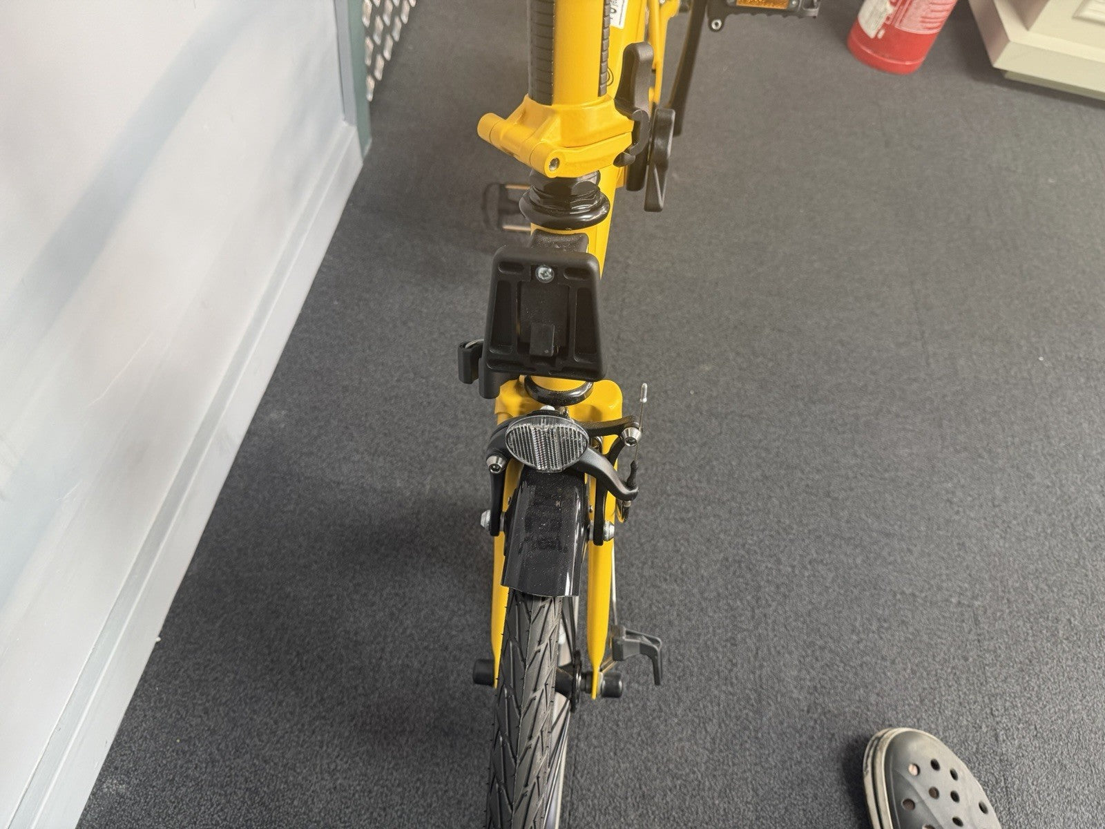 Brompton C Line 6 Speed Folding Bike Bumblebee Yellow Brand New Condition