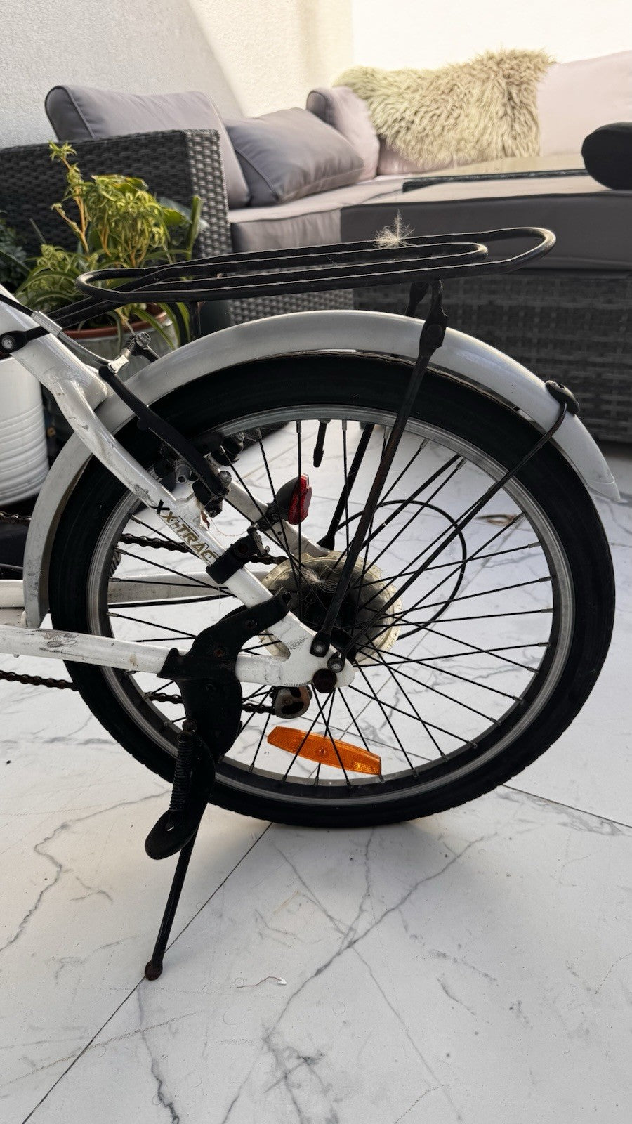 X-TRACT folding bike in good used condition