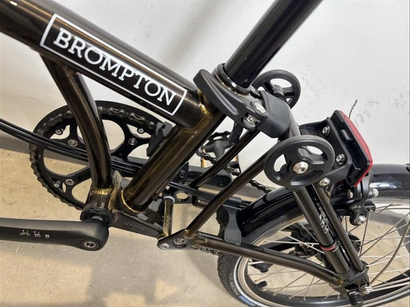 Brompton C Line 12 Speed - Mid - Black Lacquer