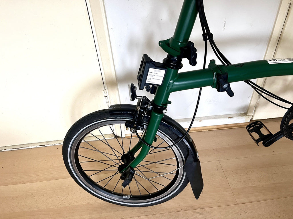 Brompton C  Line Explore 6-Speed Racing Green Mid Handlebar 23/2024 season model