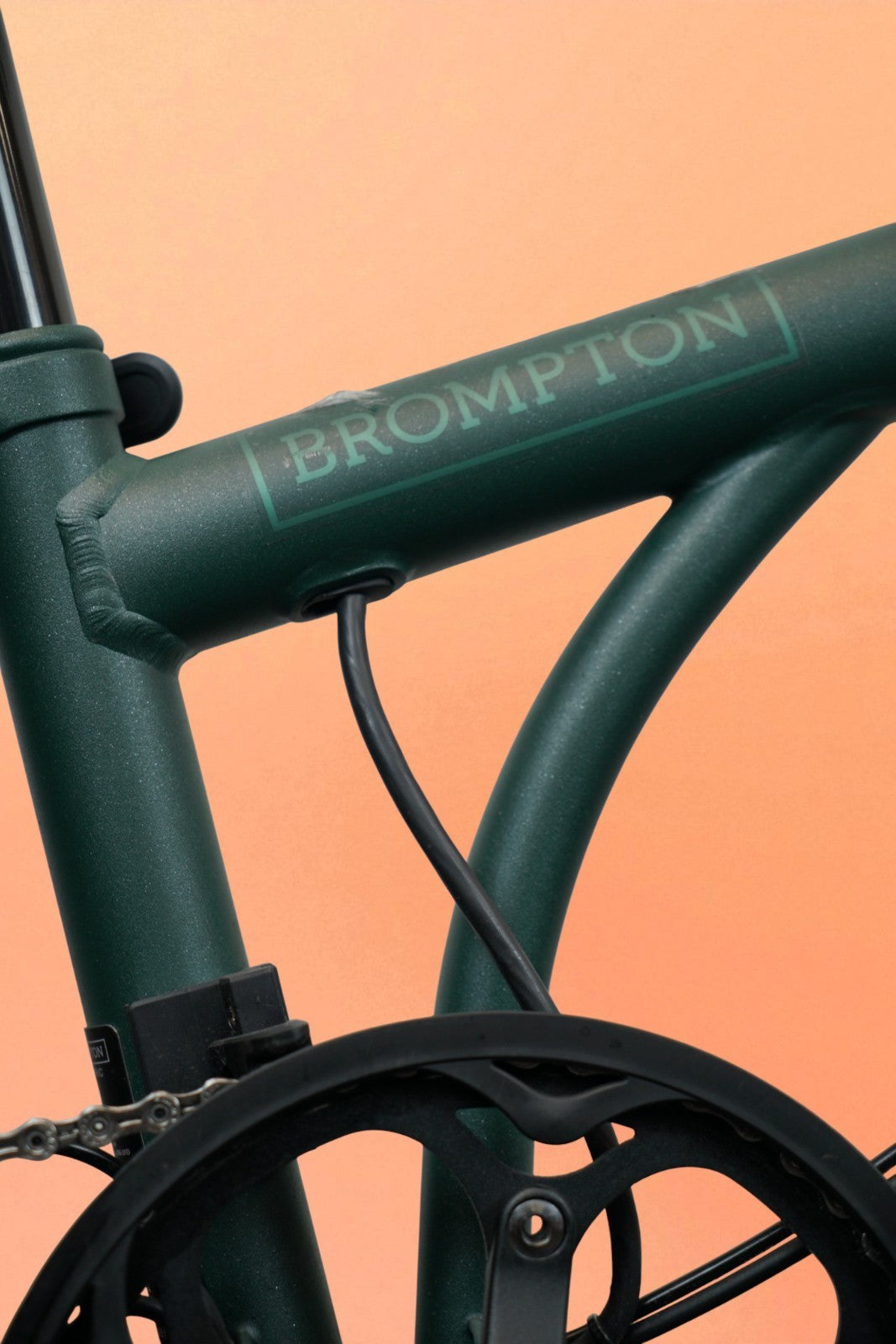 Brompton G Line Electric - Roller Rack - Forest Green - Medium
