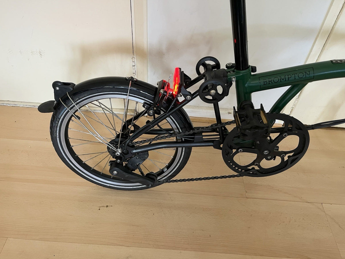 Brompton C Line 4-Speed Mid 00 Racing Green One Size Excellent Condition