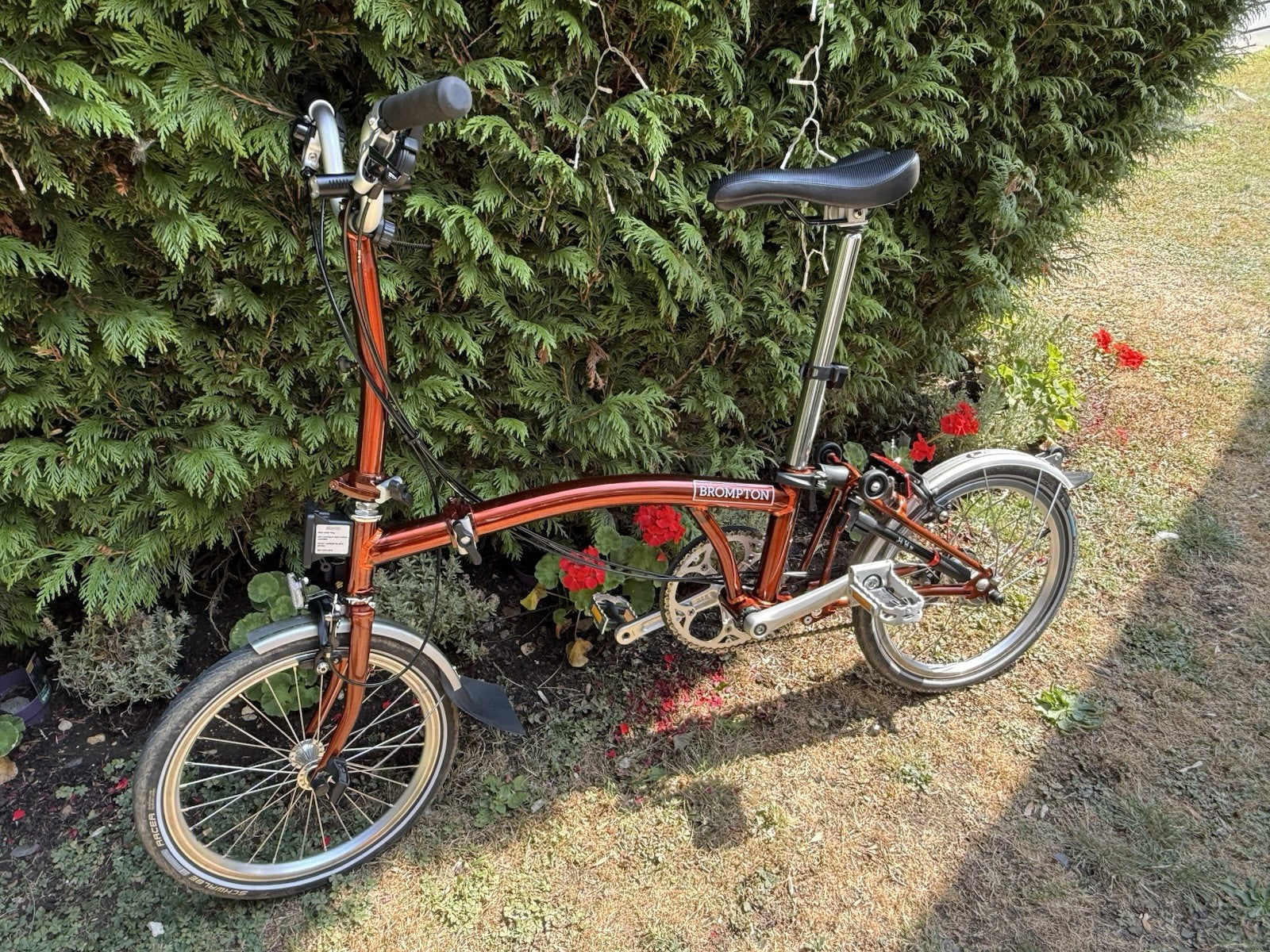 Brompton M6L 2019 Flame Lacquer