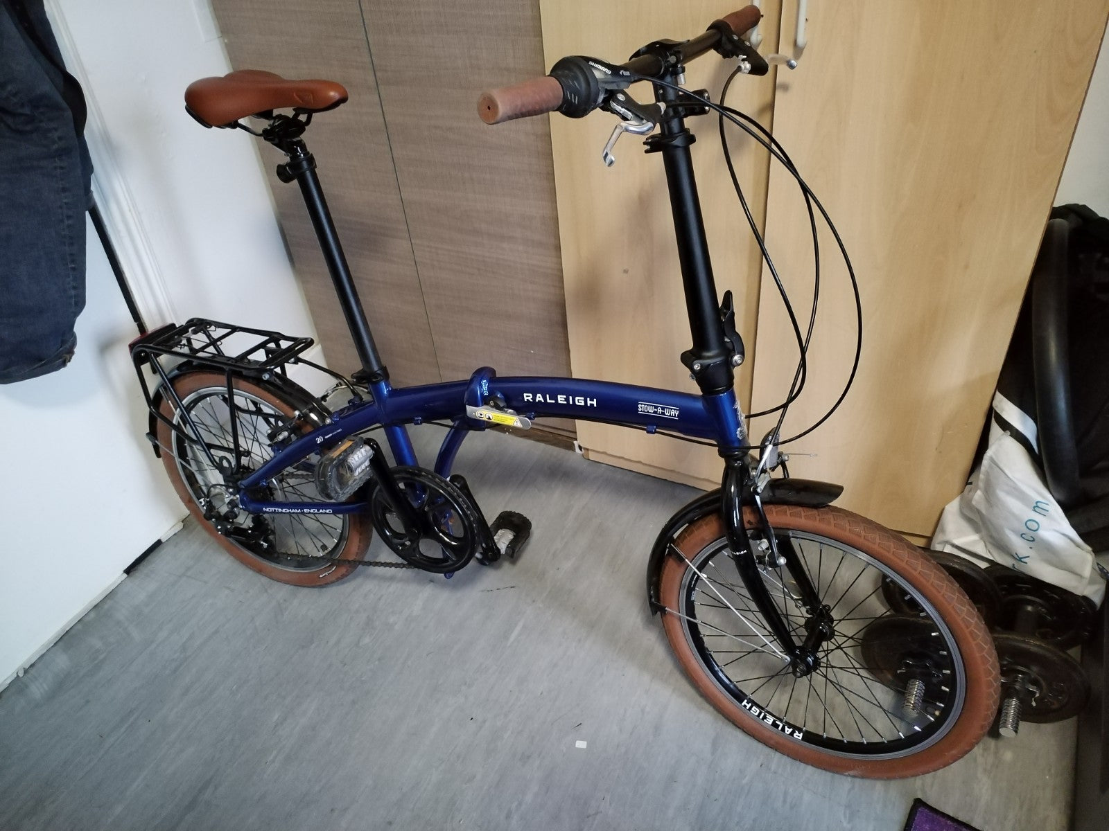 Raleigh Stowaway Folding Bike