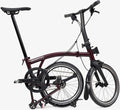 S4l Plum Red P Line V2 Brompton Folding Bike