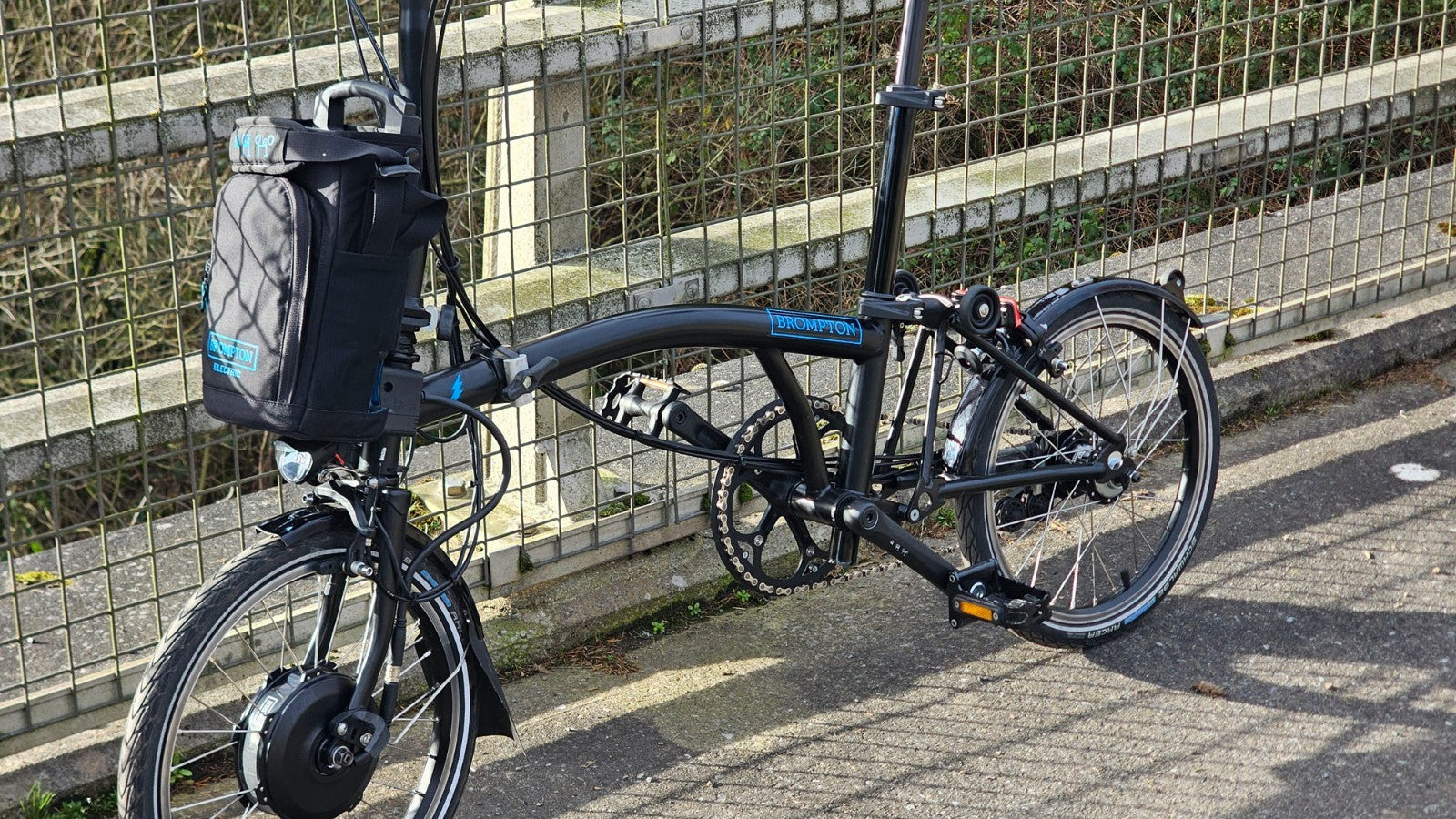 Brompton Electric C Line Folding Bike - 6 Speed - Barely Used