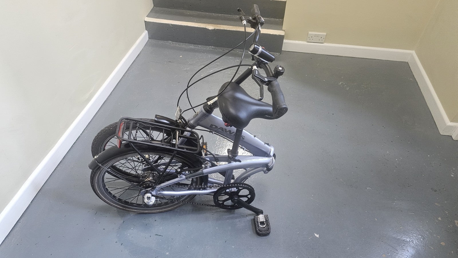 Dawes Diamond Folding Bike, 20" Silver