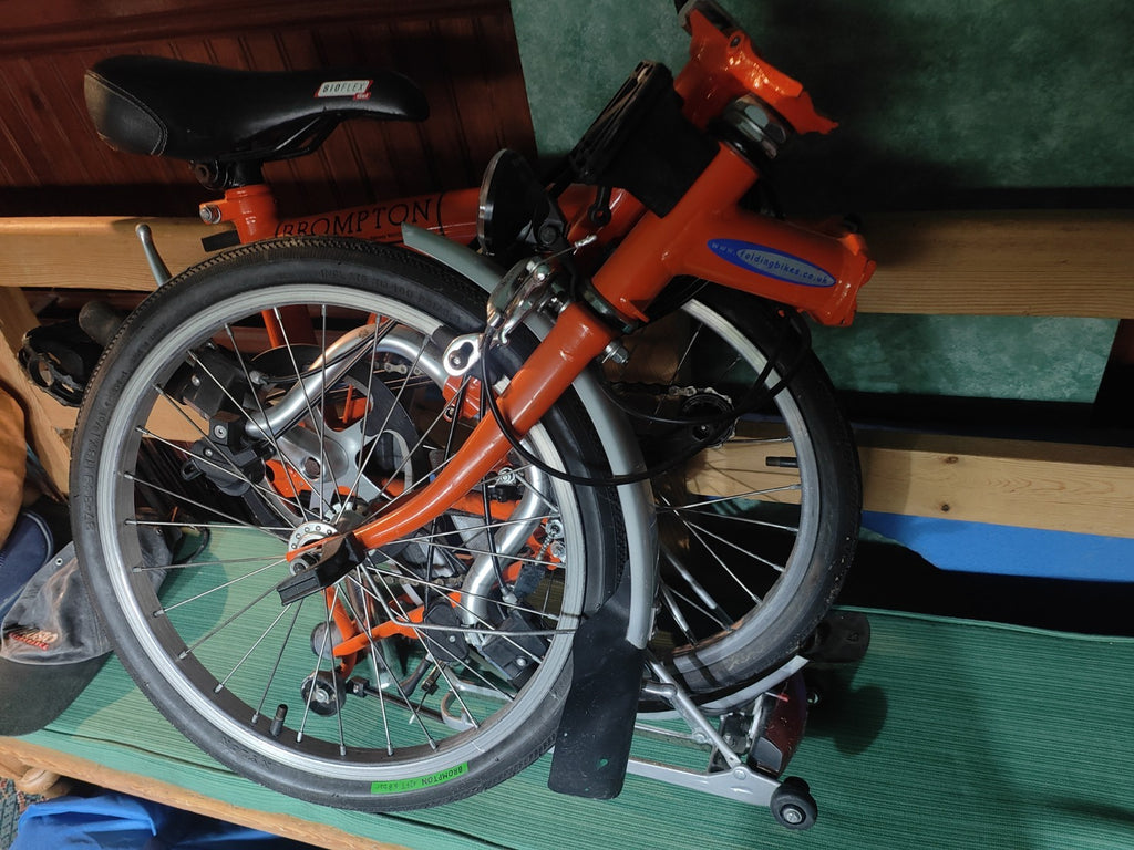 brompton folding bike 6 speed