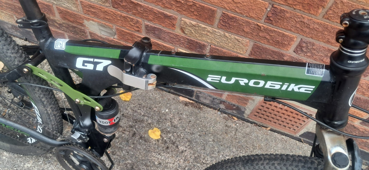 EUROBIKE G7 26in folding   Full Suspension Mountain Bike  Mech Disc brakes 27.5