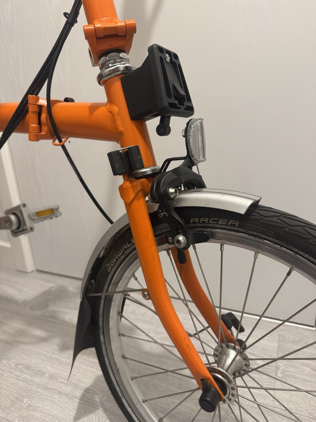 Brompton 2010 6 Speed C Line Orange Great Condition Fully Working Condition