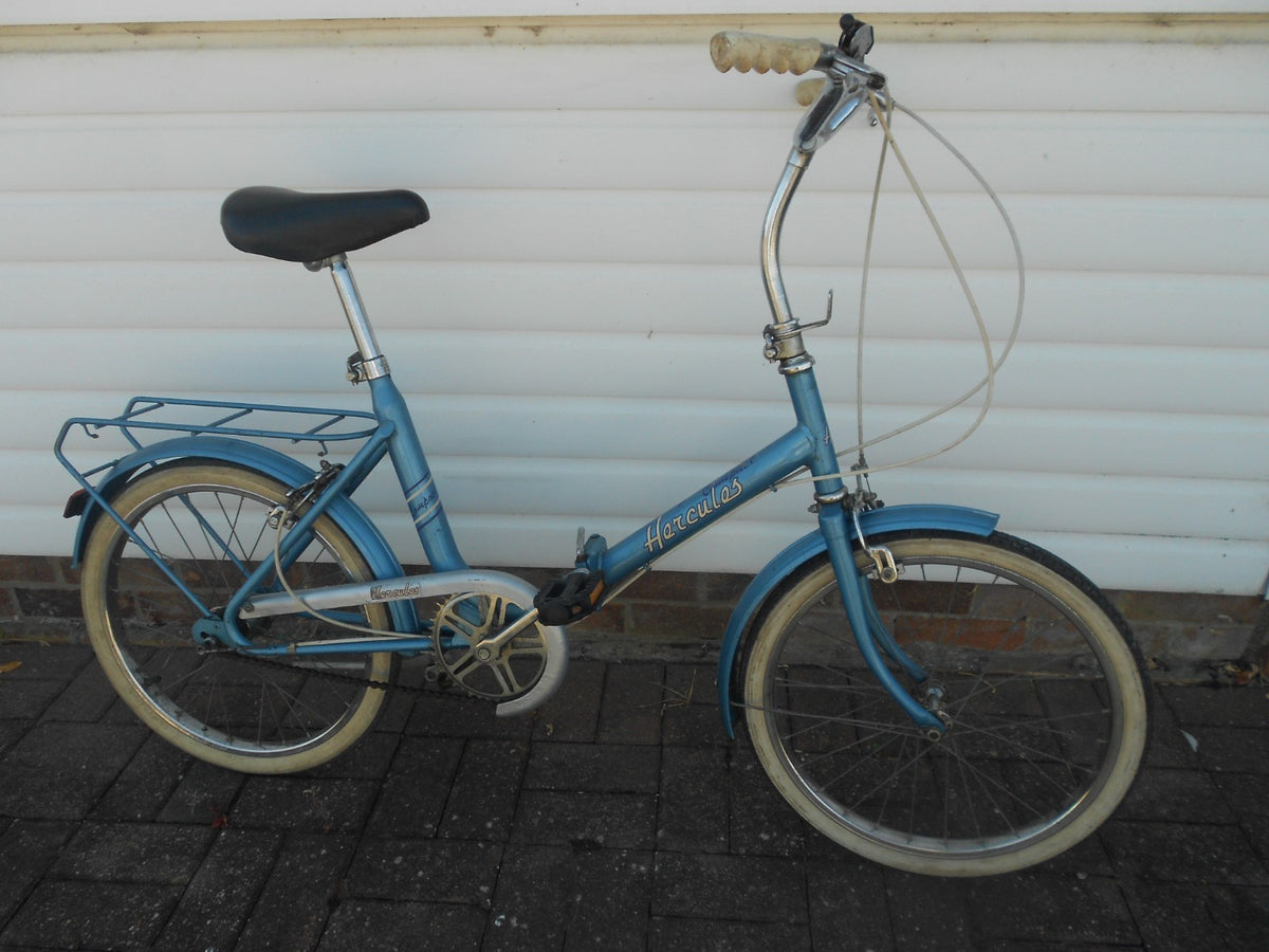 Vintage Raleigh Herculed Compact Folder Folding Bike, VW Shows, Caravan, Train